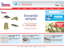 Tablet Screenshot of kastec.com.br